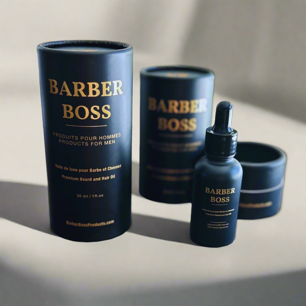 Premium Beard & Hair Oil – 100% Natural