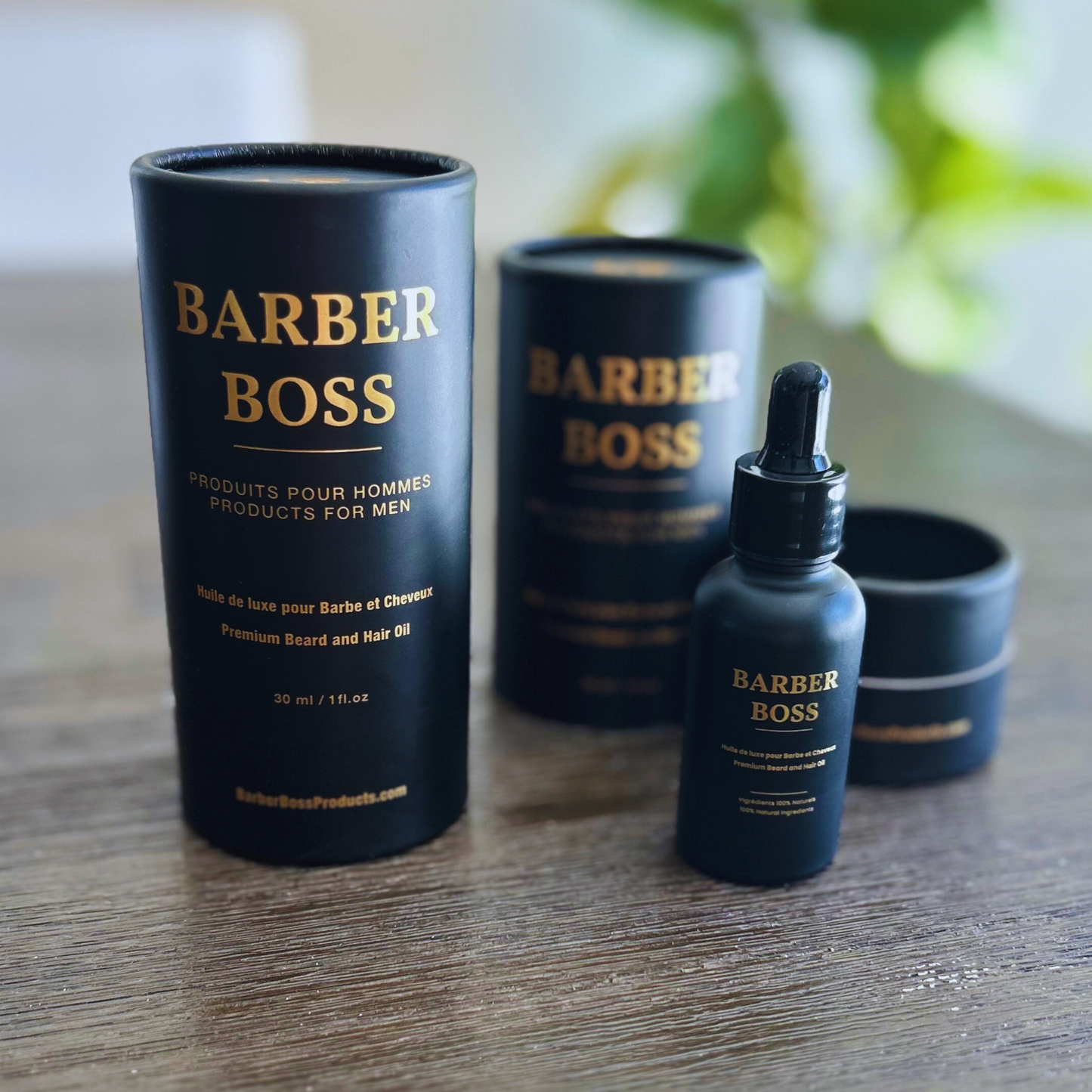 Premium Beard & Hair Oil – 100% Natural